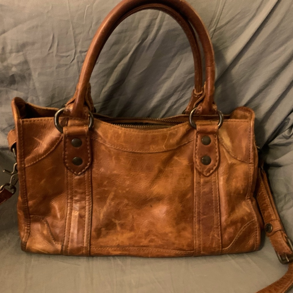 Frye Melissa Bag in warm brown
